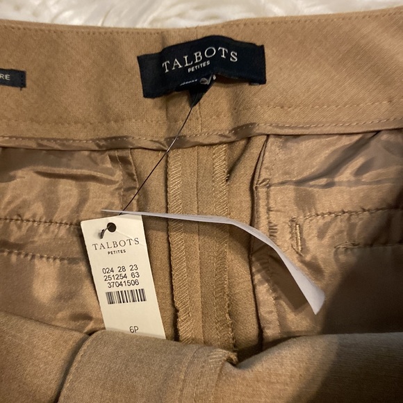 TALBOTS Petite Signature Pants size 6P brand new with tags inseam 28” waist 30” - Picture 13 of 16